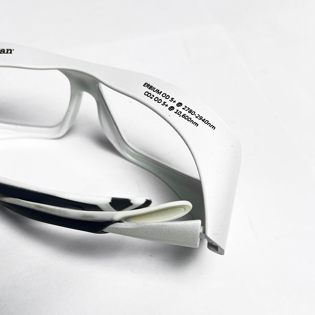 Ellman Univet ERB CO2 Laser Safety Glasses PPE White w Clear Lens OD5 @ 10600nm