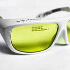 Ellman Univet Diode Laser Safety Glasses PPE White w Yellow Lens OD5 @ 810-823nm