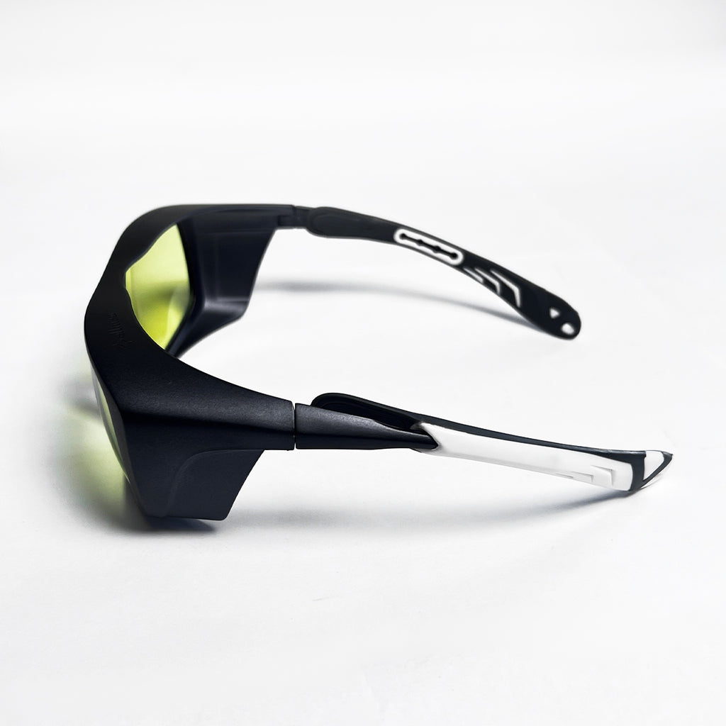 Ellman Univet Diode Laser Safety Glasses PPE Black w Yellow Lens OD5 @ 810-823nm