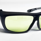 Ellman Univet Diode Laser Safety Glasses PPE Black w Yellow Lens OD5 @ 810-823nm
