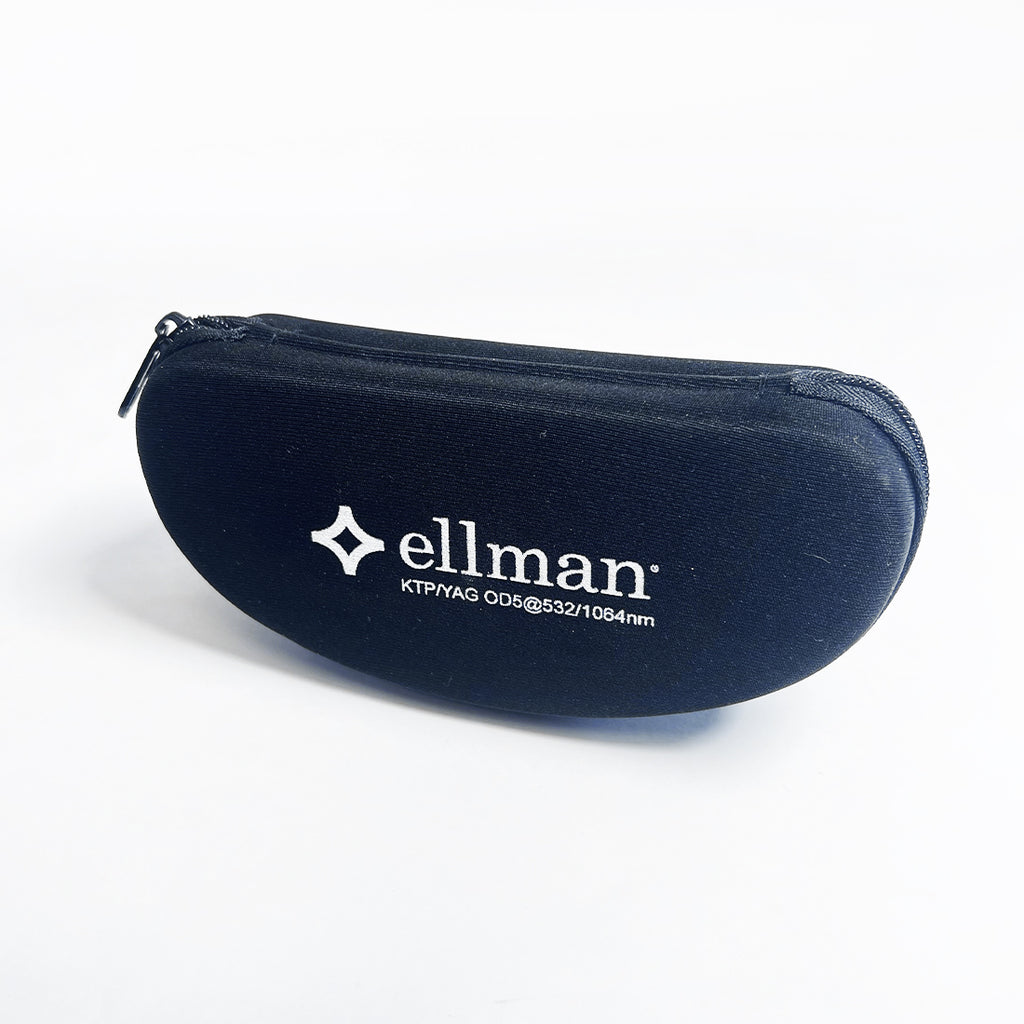 Ellman Univet KTP YAG Laser Safety Glasses PPE Orange Lens OD5 532/1064nm Black