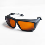 Ellman Univet KTP YAG Laser Safety Glasses PPE Orange Lens OD5 532/1064nm Black
