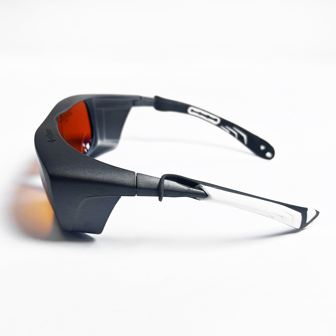 Ellman Univet KTP YAG Laser Safety Glasses PPE Orange Lens OD5 532/1064nm Black