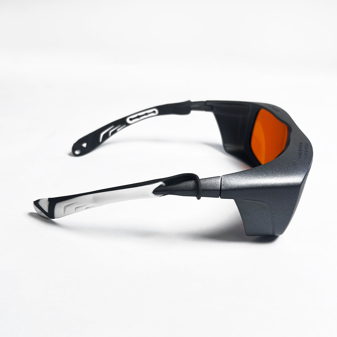 Ellman Univet KTP YAG Laser Safety Glasses PPE Orange Lens OD5 532/1064nm Black
