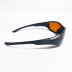 Sandstone KTP YAG Laser Safety Glasses PPE Orange Lens OD5 532/1064nm Grey