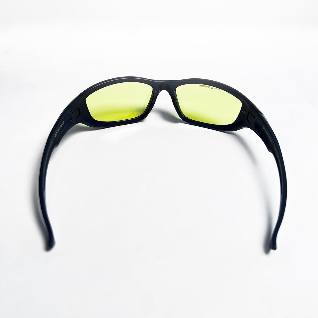 Sandstone Diode Laser Safety Glasses PPE Yellow Lens OD5 @ 810-823nm - Grey