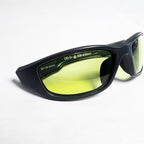 Sandstone Diode Laser Safety Glasses PPE Yellow Lens OD5 @ 810-823nm - Grey