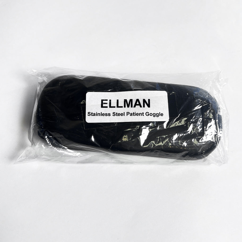 Ellman Innovative Optics Stainless Steel Patient Safety Goggles PPE Blackout