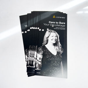 Merz Ultherapy Dare to Bare Marketing Brochures 9pc ML01777-00