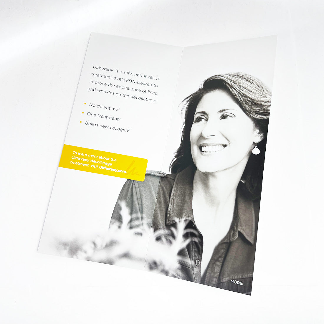 Merz Ultherapy Dare to Bare Marketing Brochures 9pc ML01777-00