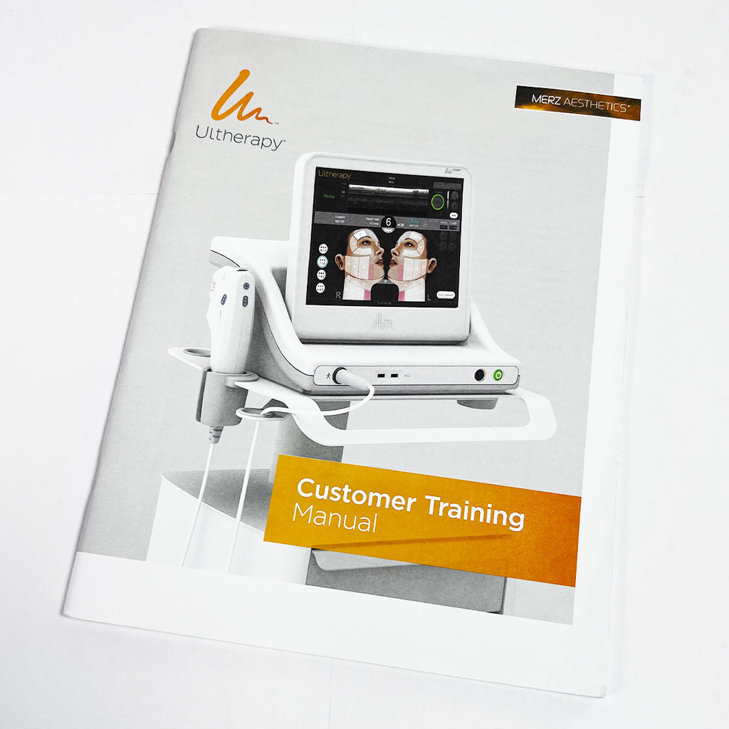 2017 Merz Ulthera Ultherapy Customer Training Guide Manual Book 1005835D