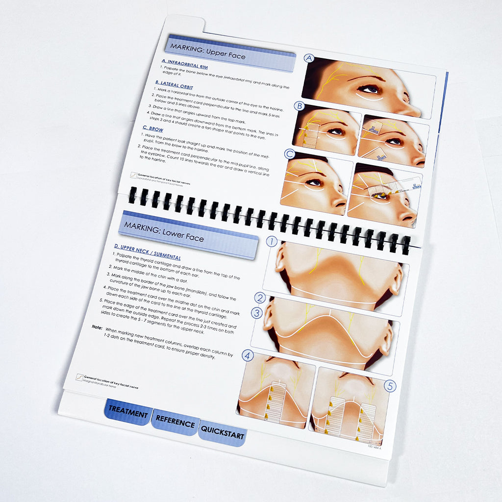Ulthera Ultherapy Face Treatment Guideline Manual 1001482 A