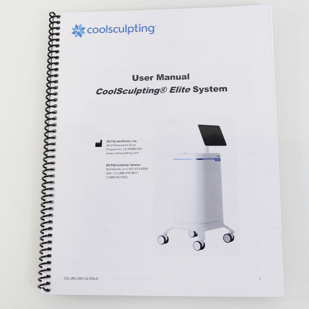 2020 Allergan Coolsculpting Elite Fat Freezing Body Contouring Cryolipolysis System
