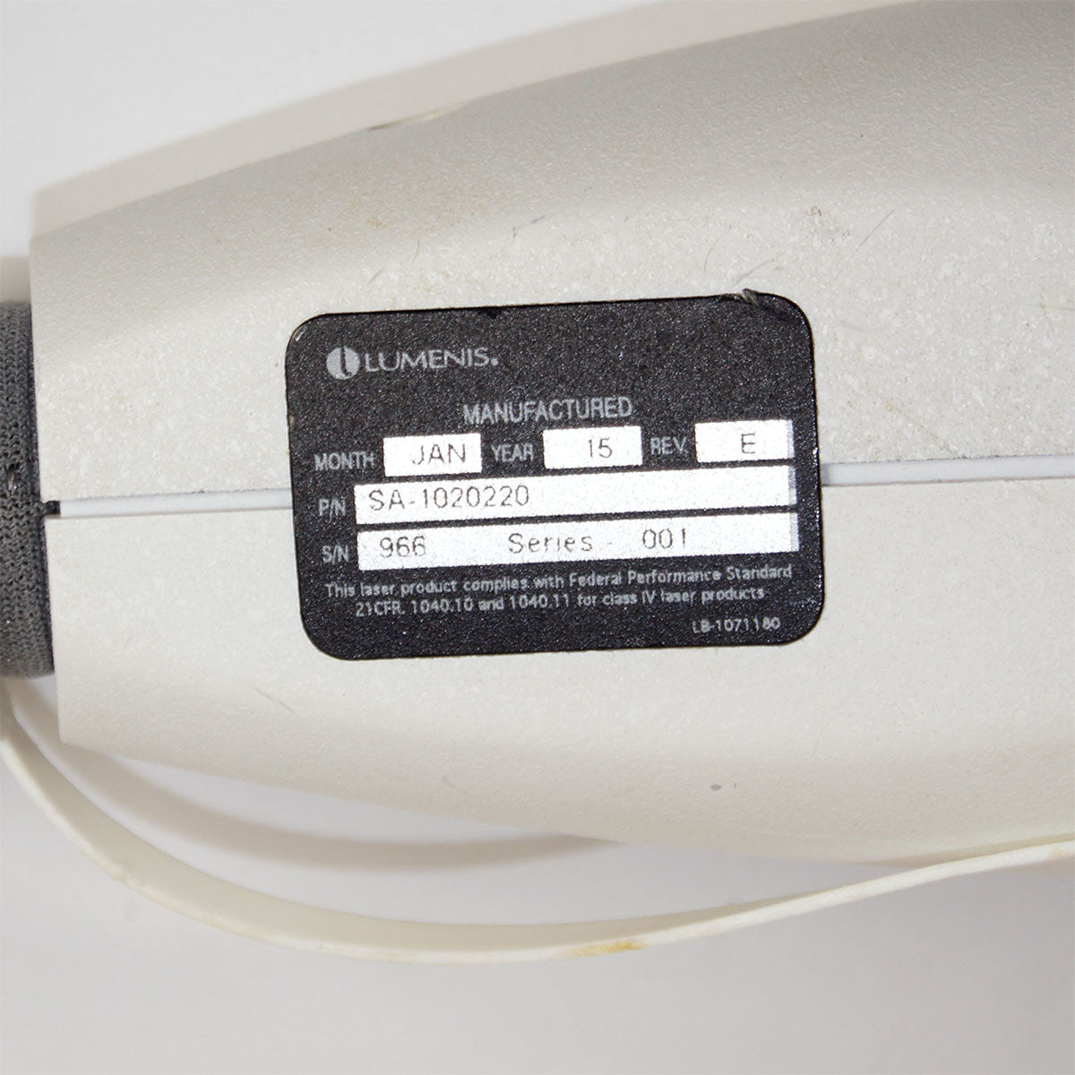 2015 Lumenis M22 Multi Spot Nd YAG Laser Handpiece SA-1020220