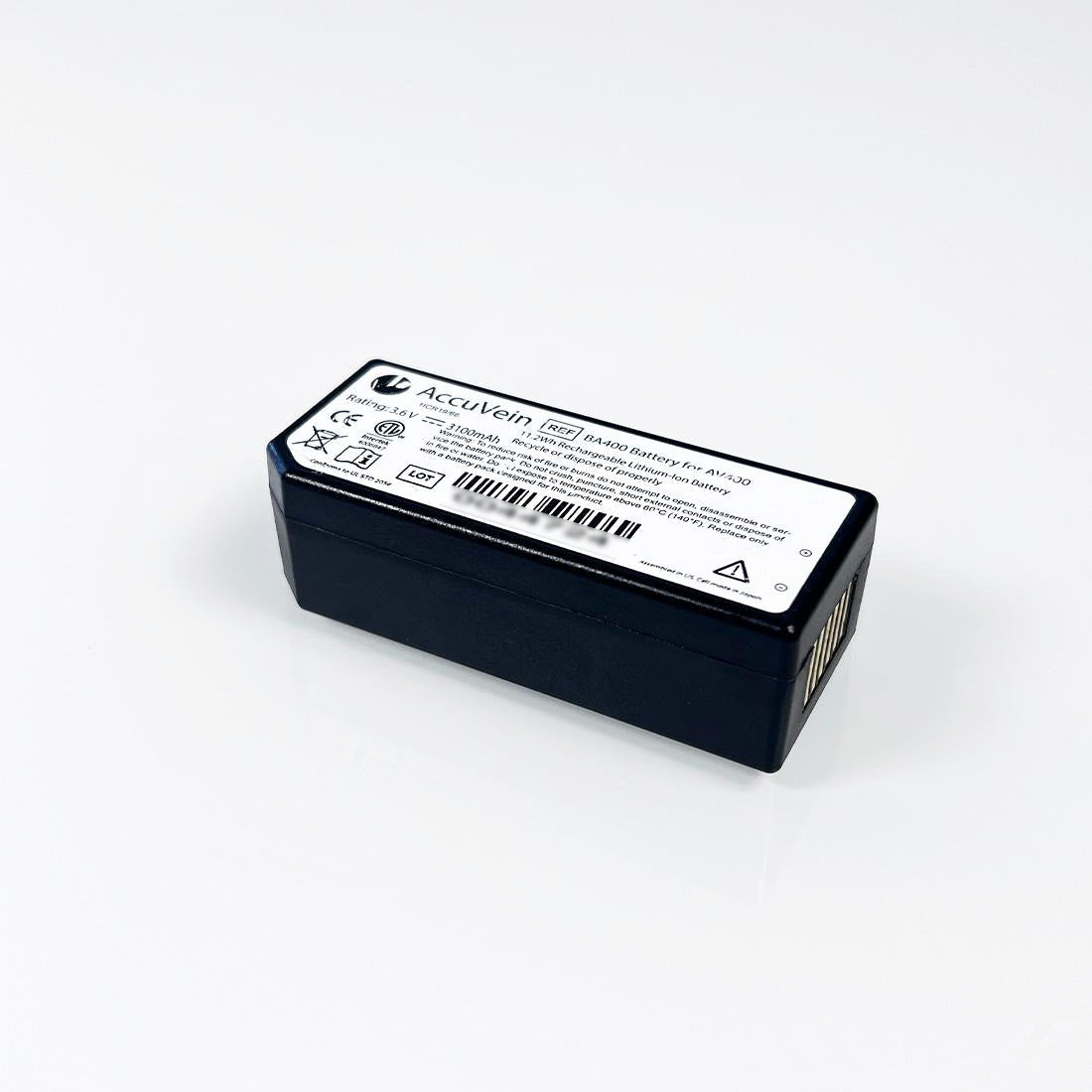 AccuVein BA400 AV400 Portable Lithium Ion Battery Rechargeable Vein Finder 3.6V