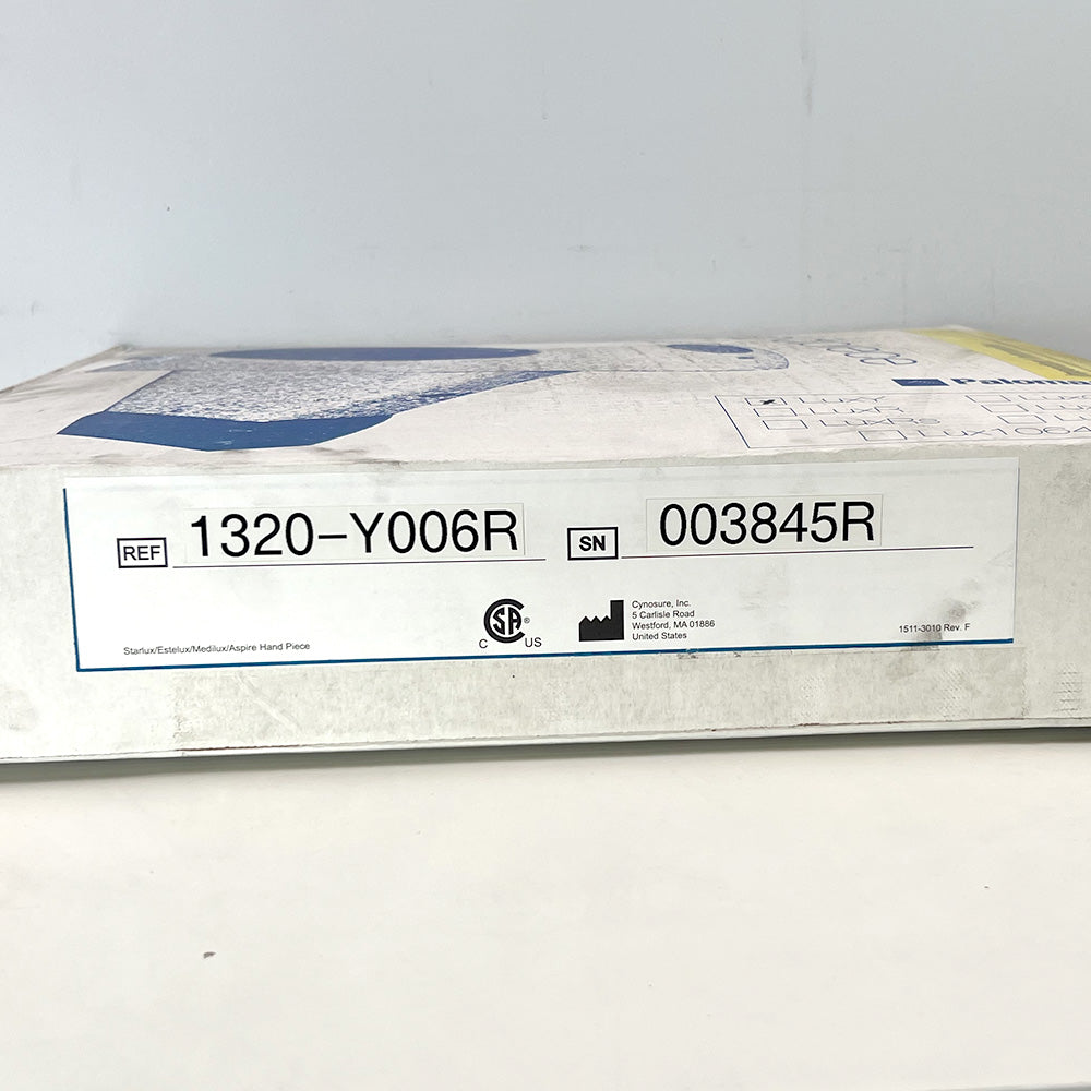 Palomar EsteLux LuxY Handpiece Cynosure Factory Refurbished 003845R (0 Shots)