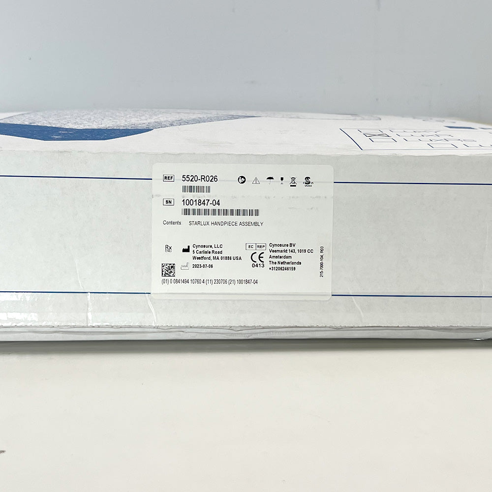 Palomar StarLux LuxR 500 Handpiece Cynosure Factory NEW 1001847-04 (0 Shots)