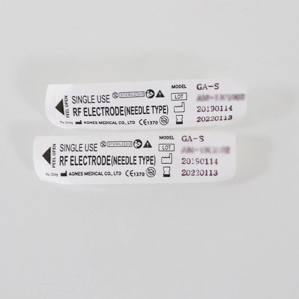 AGNES Medical GA-S Micro-Insulated Tips EXP 2022 (Pack of 2)