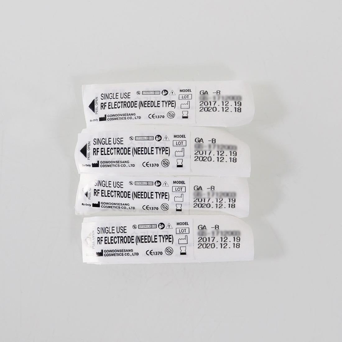 AGNES Medical GA-B Micro-Insulated Tips EXP 2020 (Pack of 4)