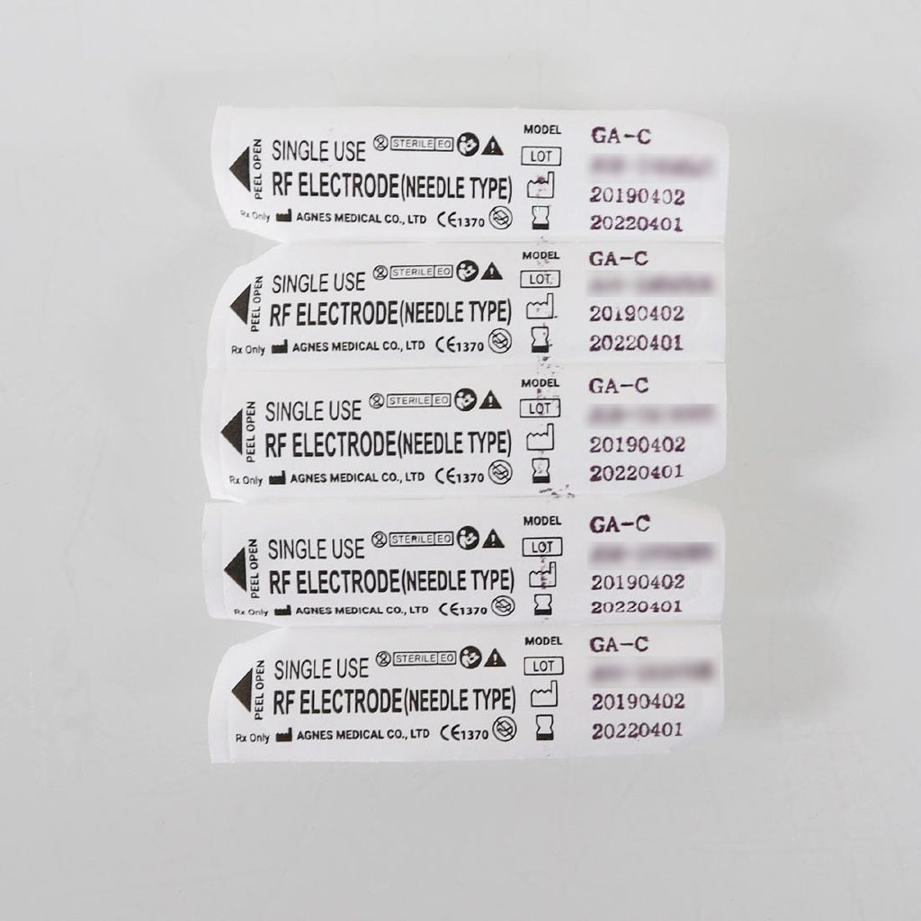 AGNES Medical GA-C Micro-Insulated Tips EXP 2022 (Pack of 5)