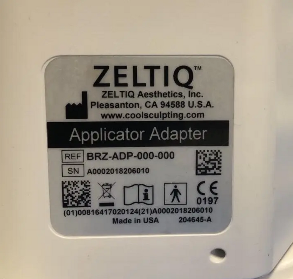 2018 Zeltiq CoolSculpting Body Contouring Cryolipolysis System