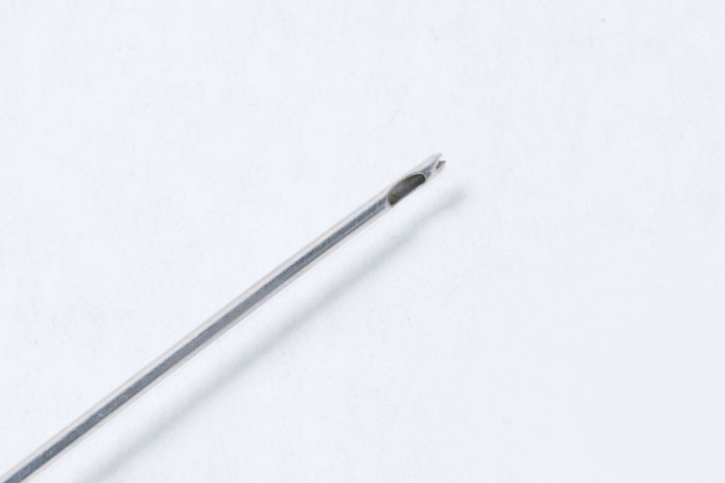 Byron COL-V Coleman V Tip Fat Transfer Injection Cannula 17G 7cm LUER UNTESTED