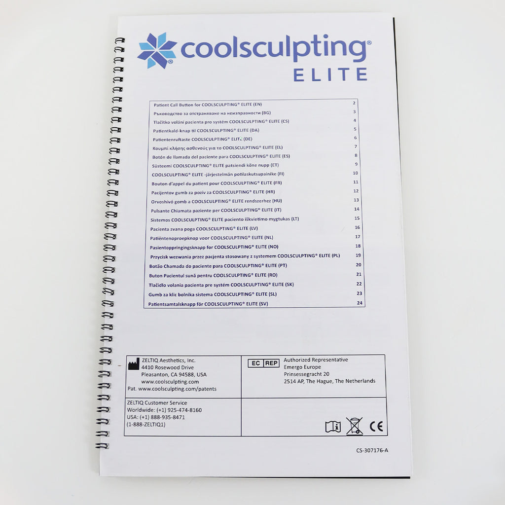 2020 Allergan Coolsculpting Elite Fat Freezing Body Contouring Cryolipolysis System