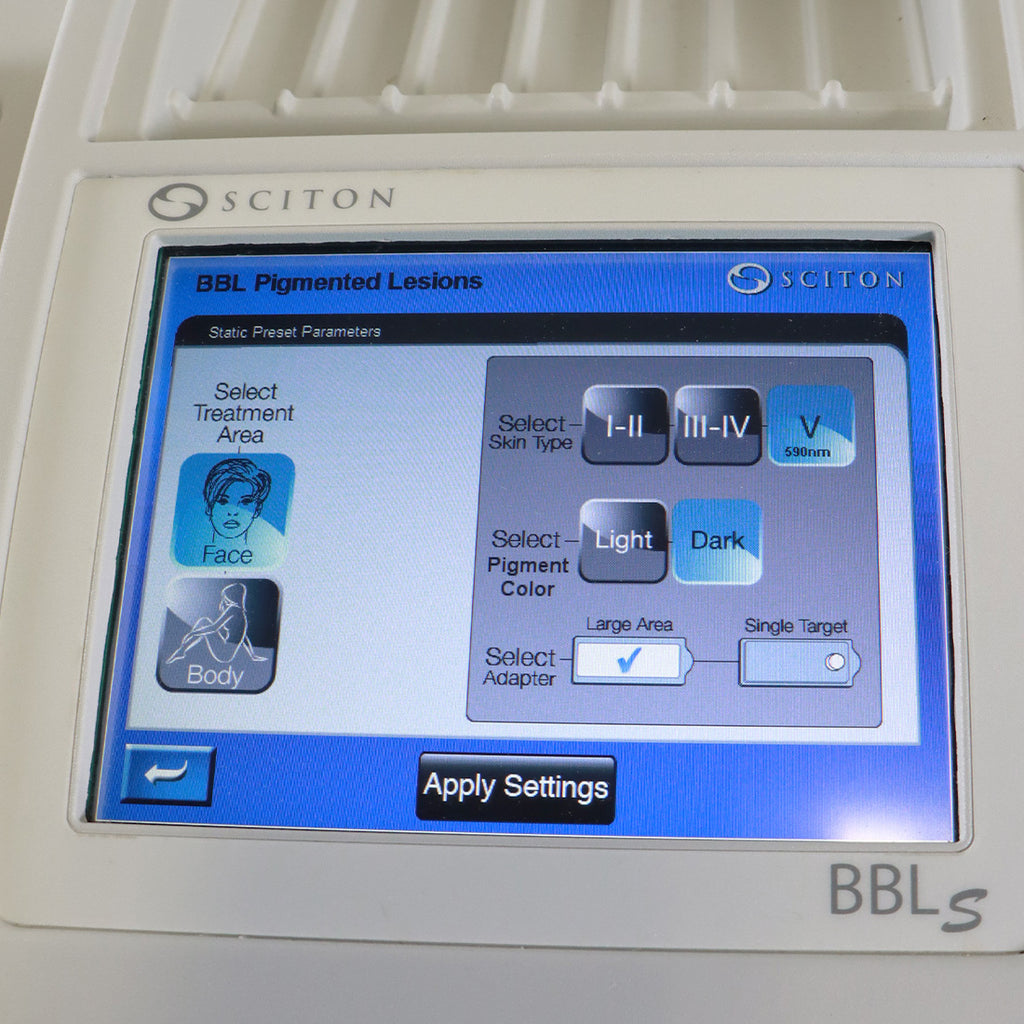 2008 Sciton SkinTEC Profile BBLs Laser Broadband Acne SkinTyte HR Vascular Lesion