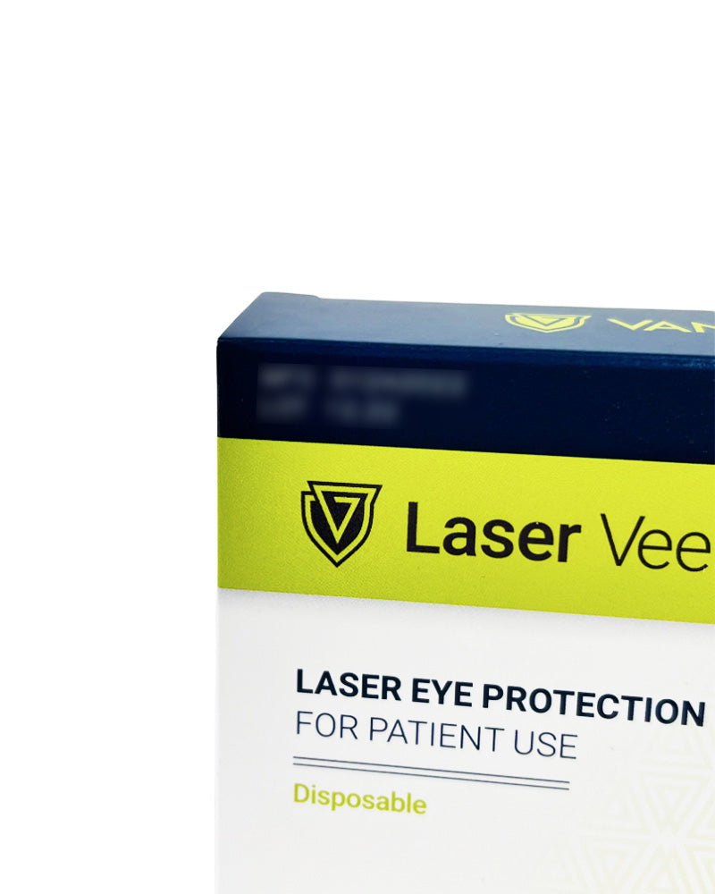 VANALAY Laser Vee-Shield Disposable Patient Laser Eye Protection Box of 24