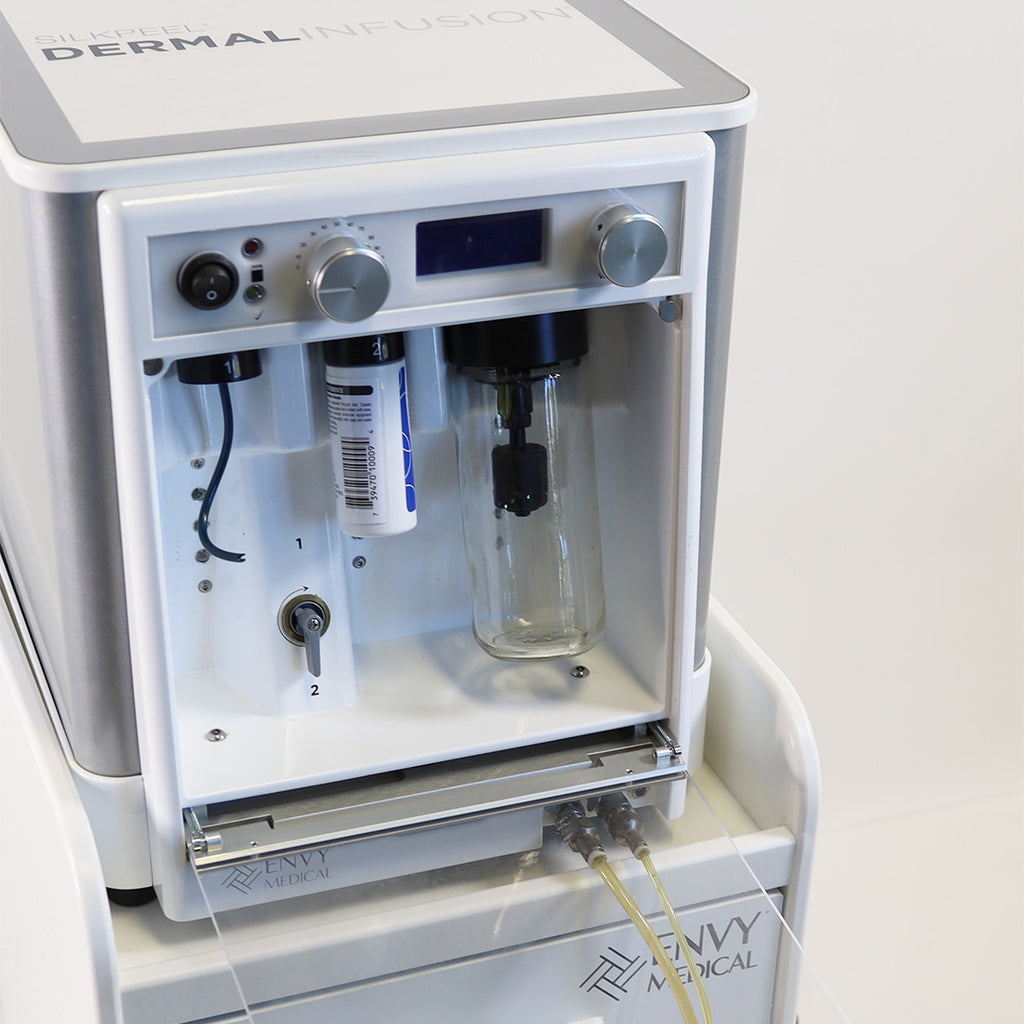 Envy Medical Silkpeel Dermal Infusion Exfoliation Pore Clarifying A0142 W/ Cart