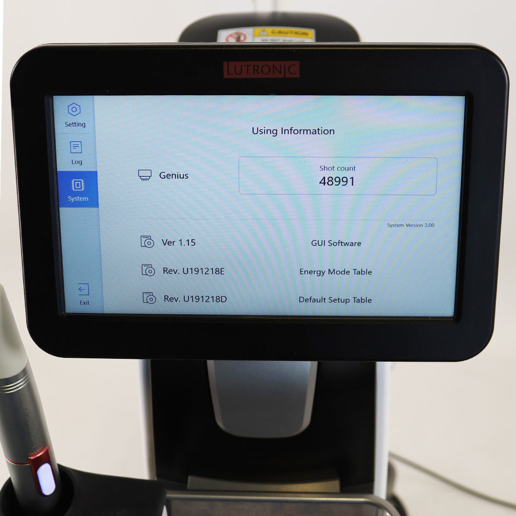 2021 Lutronic Genius Intelligent Focused RF Radio Frequency Microneedling System