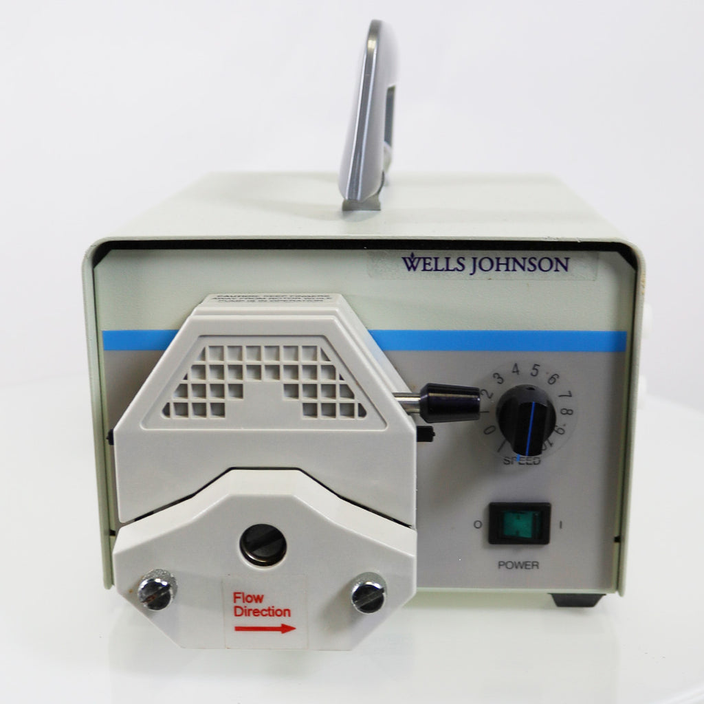 Wells Johnson Single Head Infiltration Pump Aspiration w FootSwitch Pedal