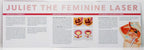 Zarin Asclepion JULIET Feminine Wellness Laser Office Marketing Brochure 50-Pack