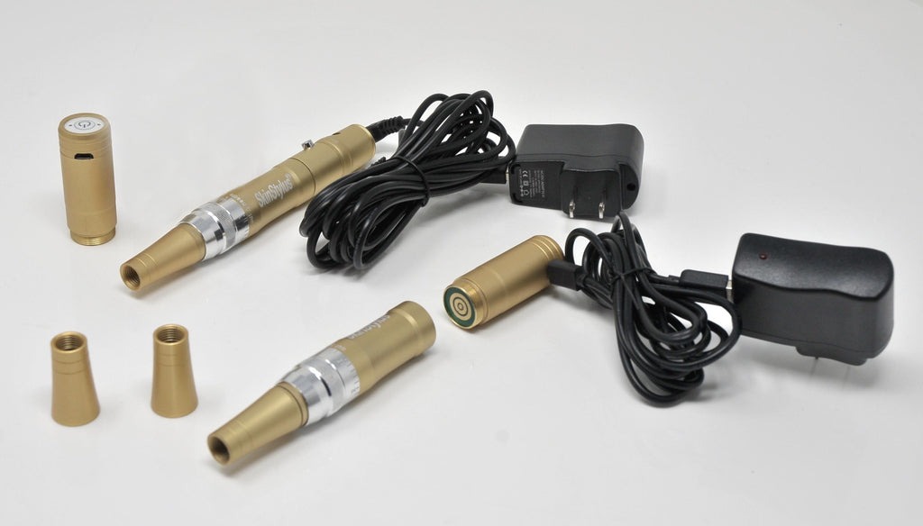 2 Gold Pens SkinStylus Microneedling Professional Kit Beautiful Skin Stylus DEMO