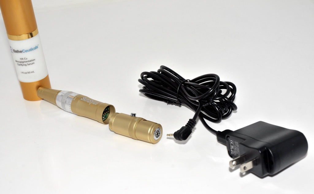 2 Gold Pens SkinStylus Microneedling Professional Kit Beautiful Skin Stylus DEMO