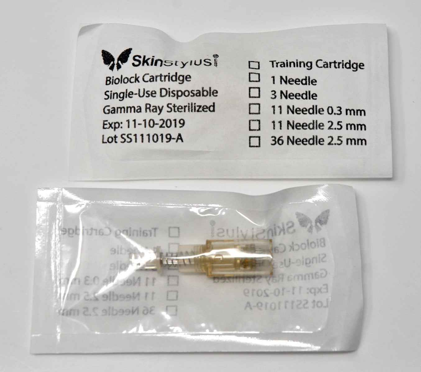 2 Gold Pens SkinStylus Microneedling Professional Kit Beautiful Skin Stylus DEMO