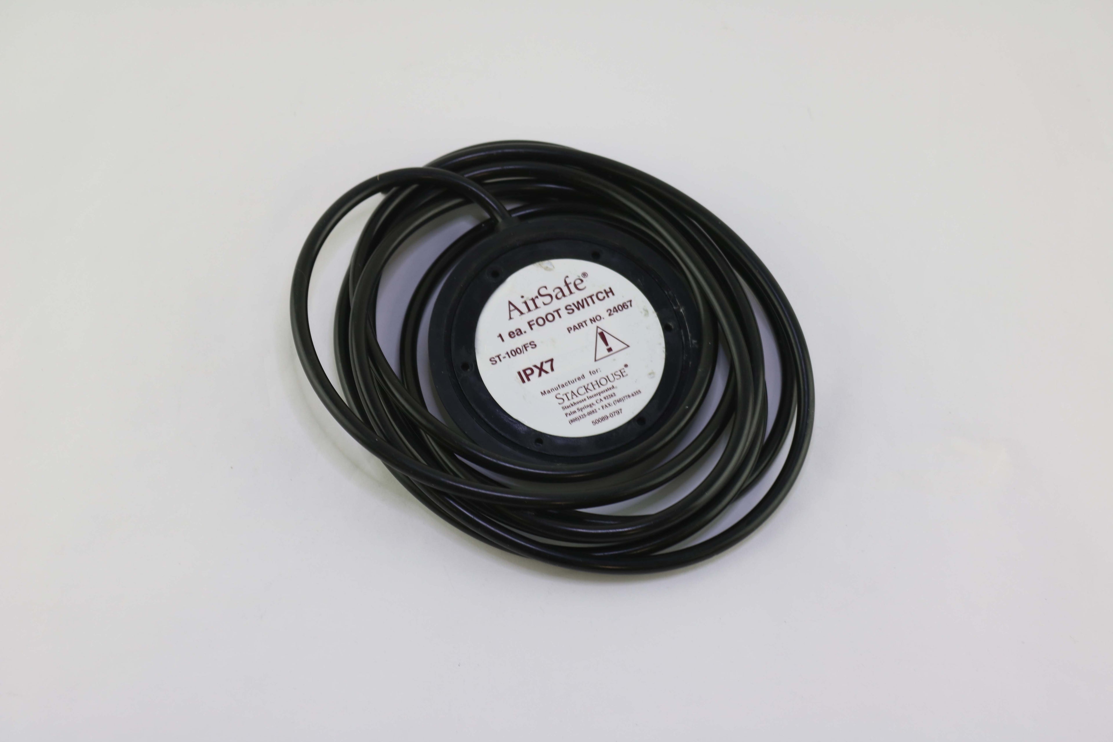 Stackhouse 24067 ST-100/FS AirSafe Pneumatic Foot Switch Smoke Evacuator Pedal
