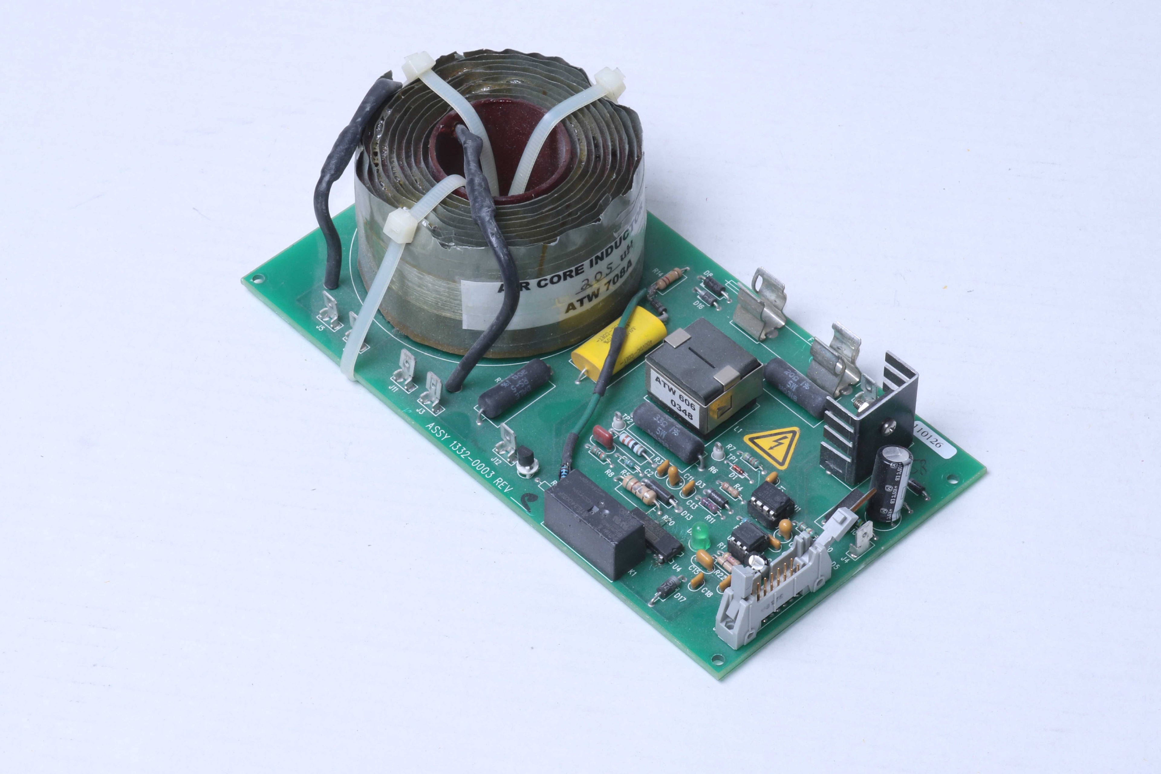 Palomar MediLux ATW Air Core Inductor Board PCB 1332-0003 205 uH UNTESTED AS IS