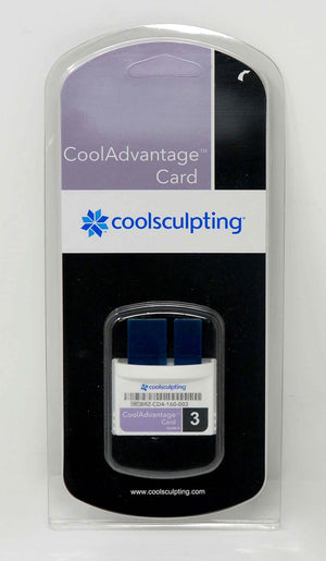 3 Cycle Zeltiq CoolAdvantage CoolSculpting Treatment Card Cool Advantage Purple