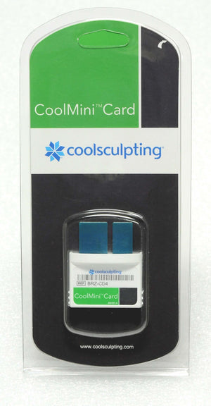 3 Cycle Zeltiq CoolSmooth Mini CoolSculpting Treatment Card Green NEW!