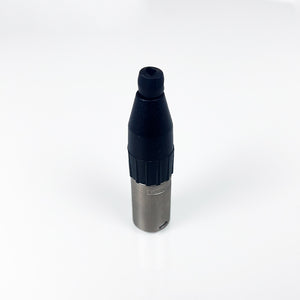 Amphenol AC3M Male XLR Interlock Nickel with Jaws Cable Clamp