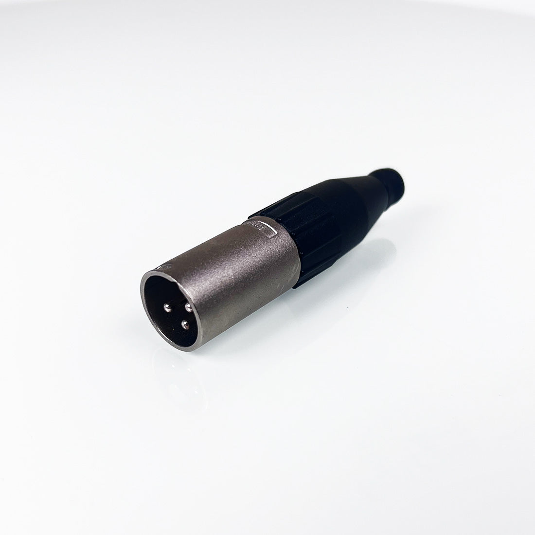 Amphenol AC3M Male XLR Interlock Nickel with Jaws Cable Clamp