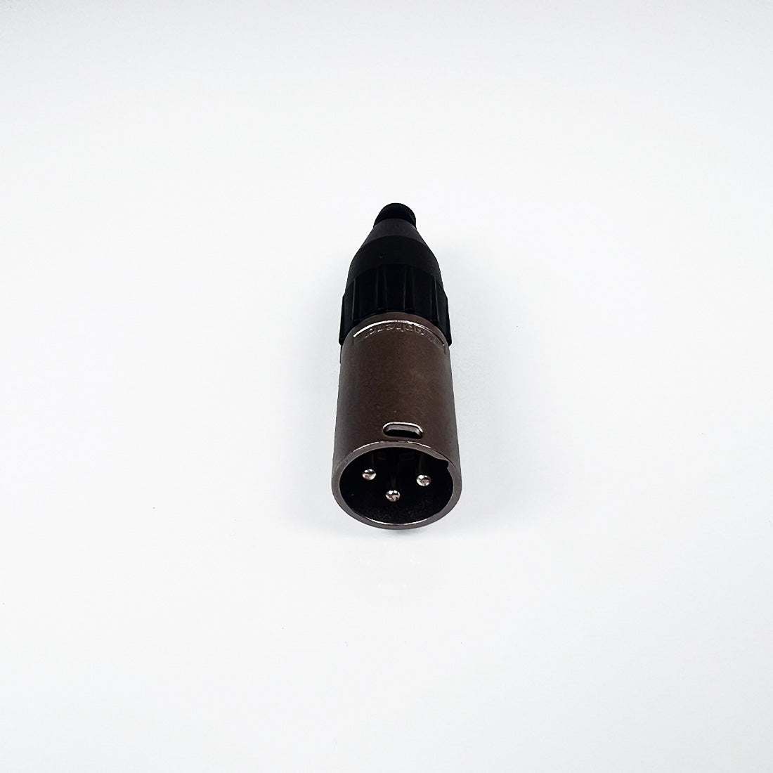 Amphenol AC3M Male XLR Interlock Nickel with Jaws Cable Clamp