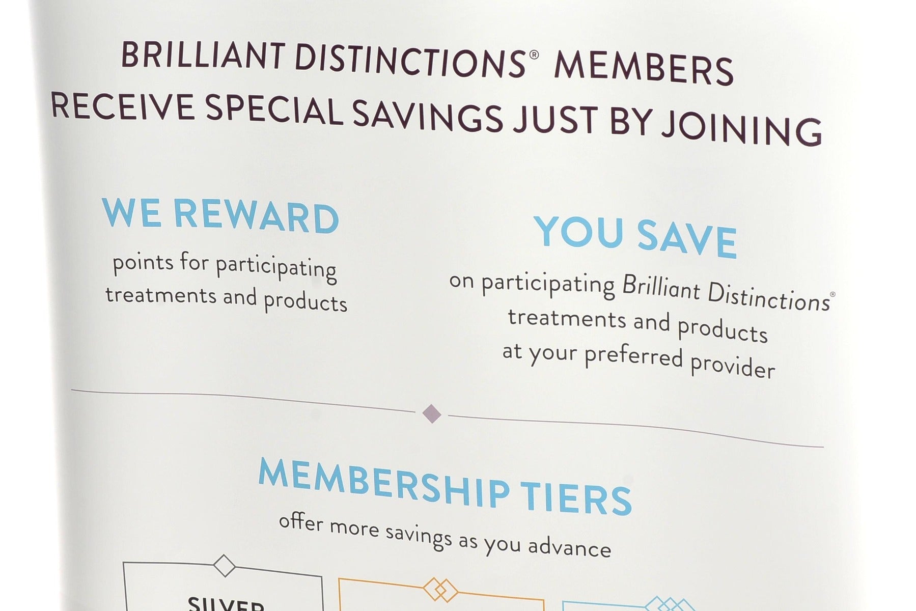 Brilliant Distinctions Program Trade BANNER Allergan CoolSculpting 2-Side 36x88