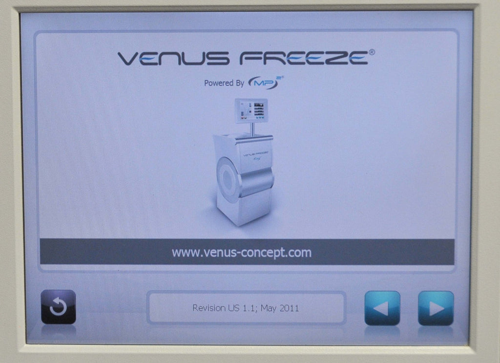 2011 VenusConcept MP2 FREEZE Skin Tightening Shape Radio Frequency Venus Concept