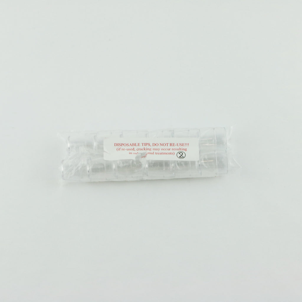 Envy Medical A0053 SilkPeel Standard Handpiece Silk Peel Clear 6mm Tip Caps 12pk