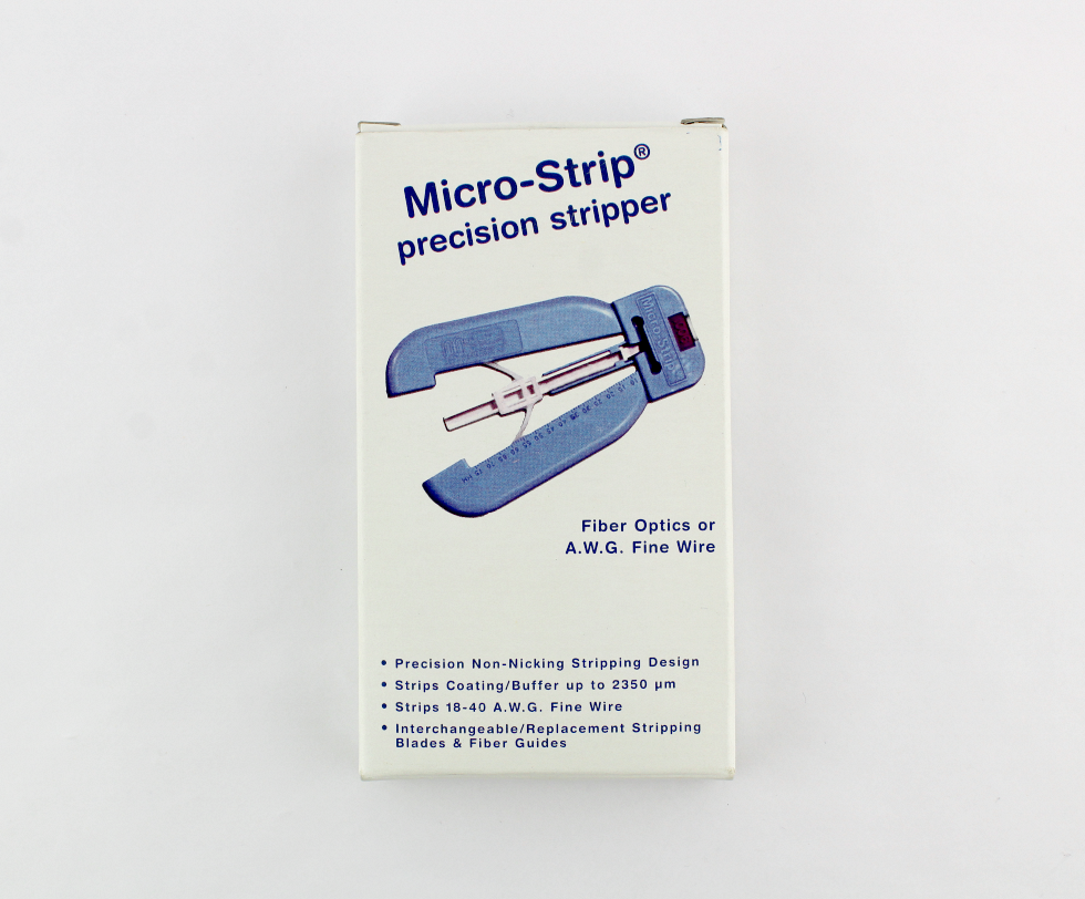 Micro-Strip Fiber Optic or A.W.G. Fine Wire Precision Stripper