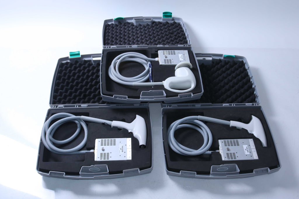 2014 Alma Accent V Shape 2 II RF Ultrasound 3 HPs UltraSpeed UniLarge Bipolar