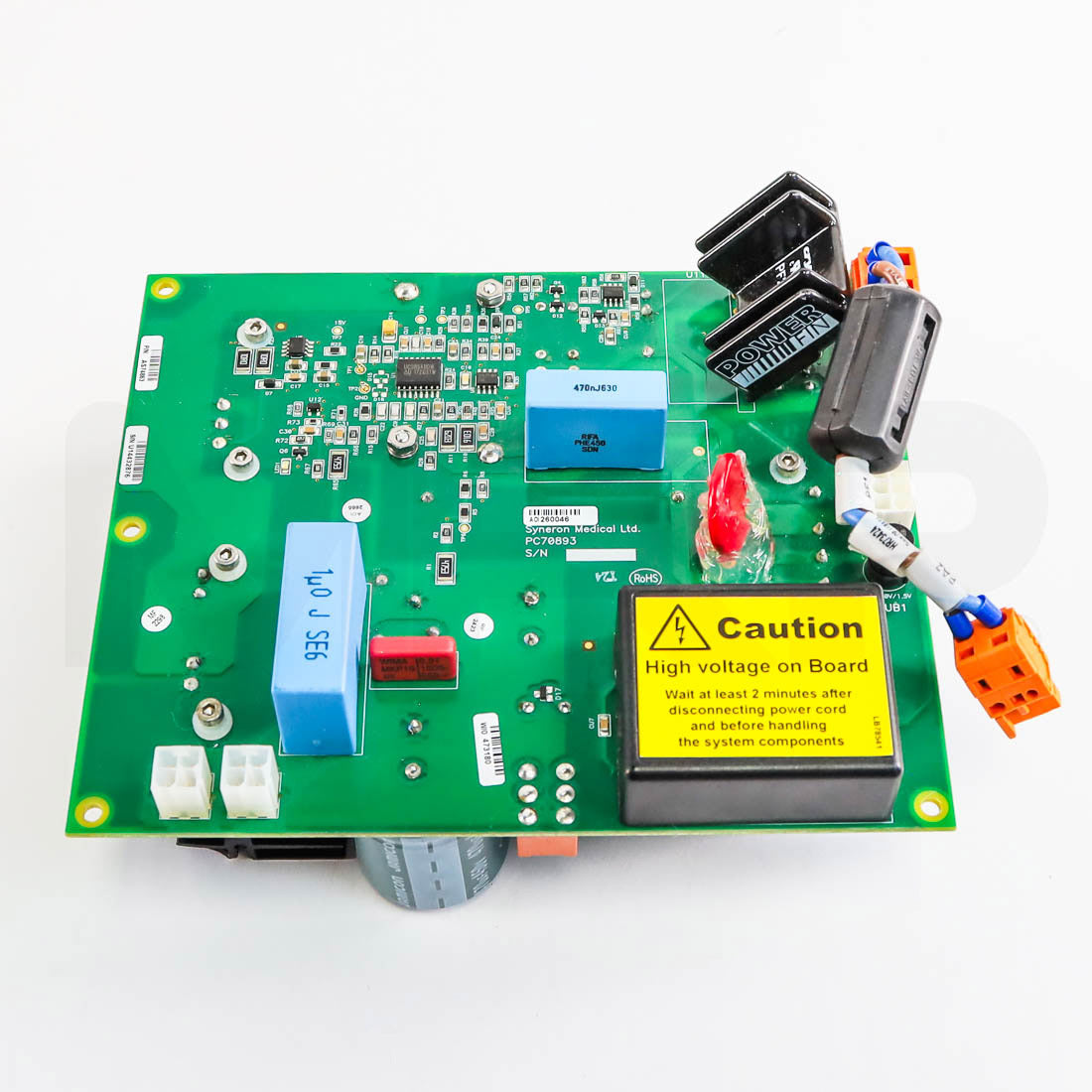 Candela Syneron HVPS Power Supply PCB Back