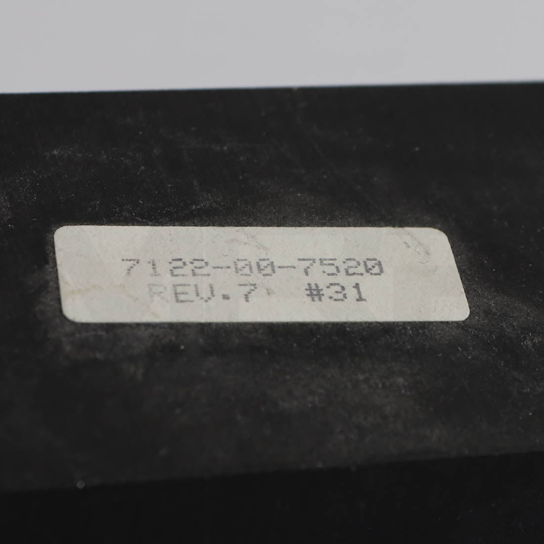 Candela VBeam Perfecta Calibration Port Assembly Label
